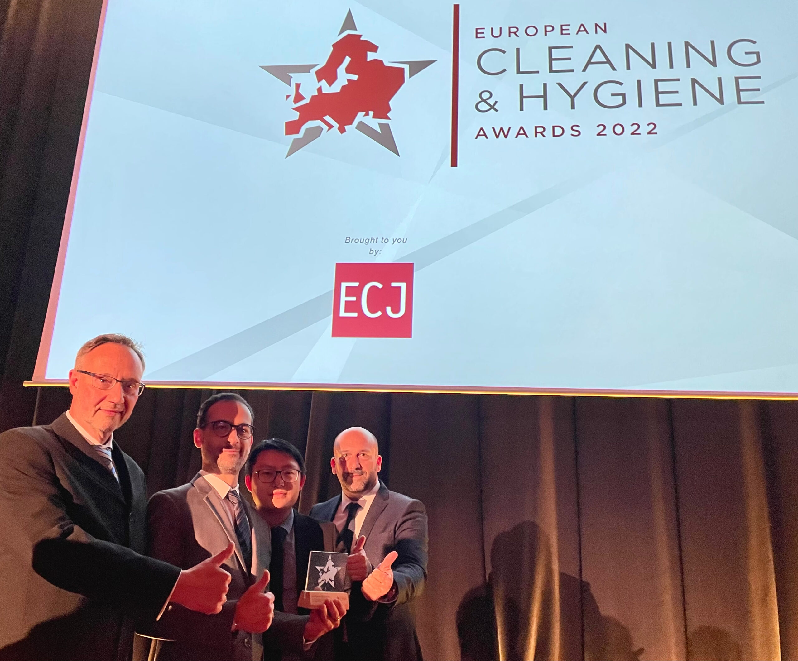 Gaussian Robotics Won The European Cleaning Hygiene Awards 2022 Gausium