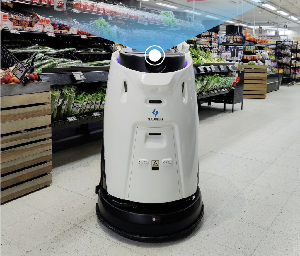 Gausium Marker-free Ceiling Vision Localization System - Gausium