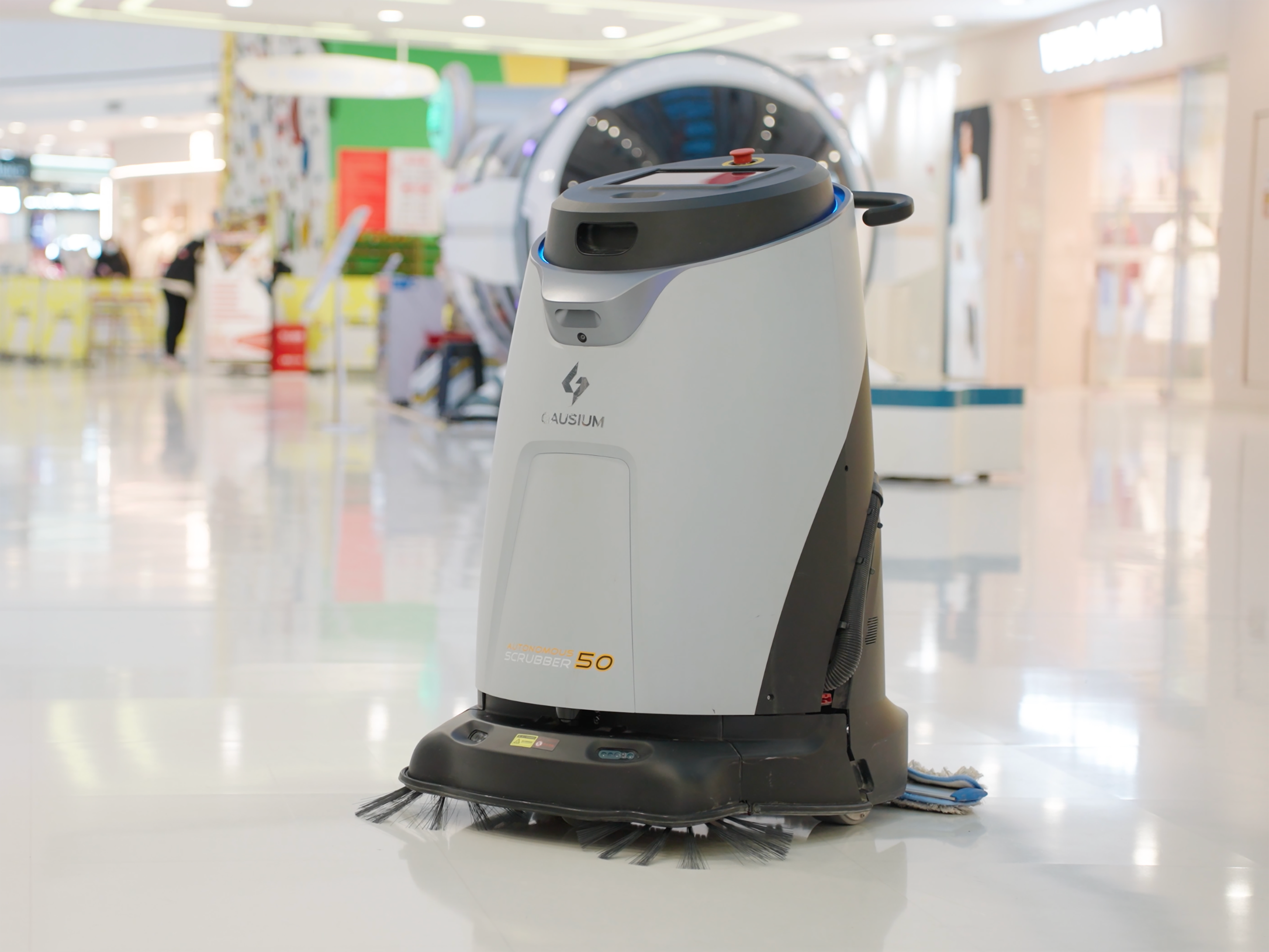 Facilities Management, Autonomous Floor Cleaning Solutions, Gausium Scrubber 50