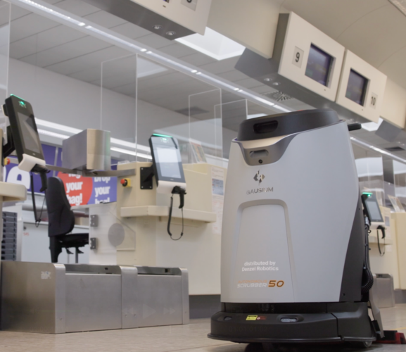 Enhancing Cleaning Efficiency at Salzburg Airport with Gausium’s Scrubber 50