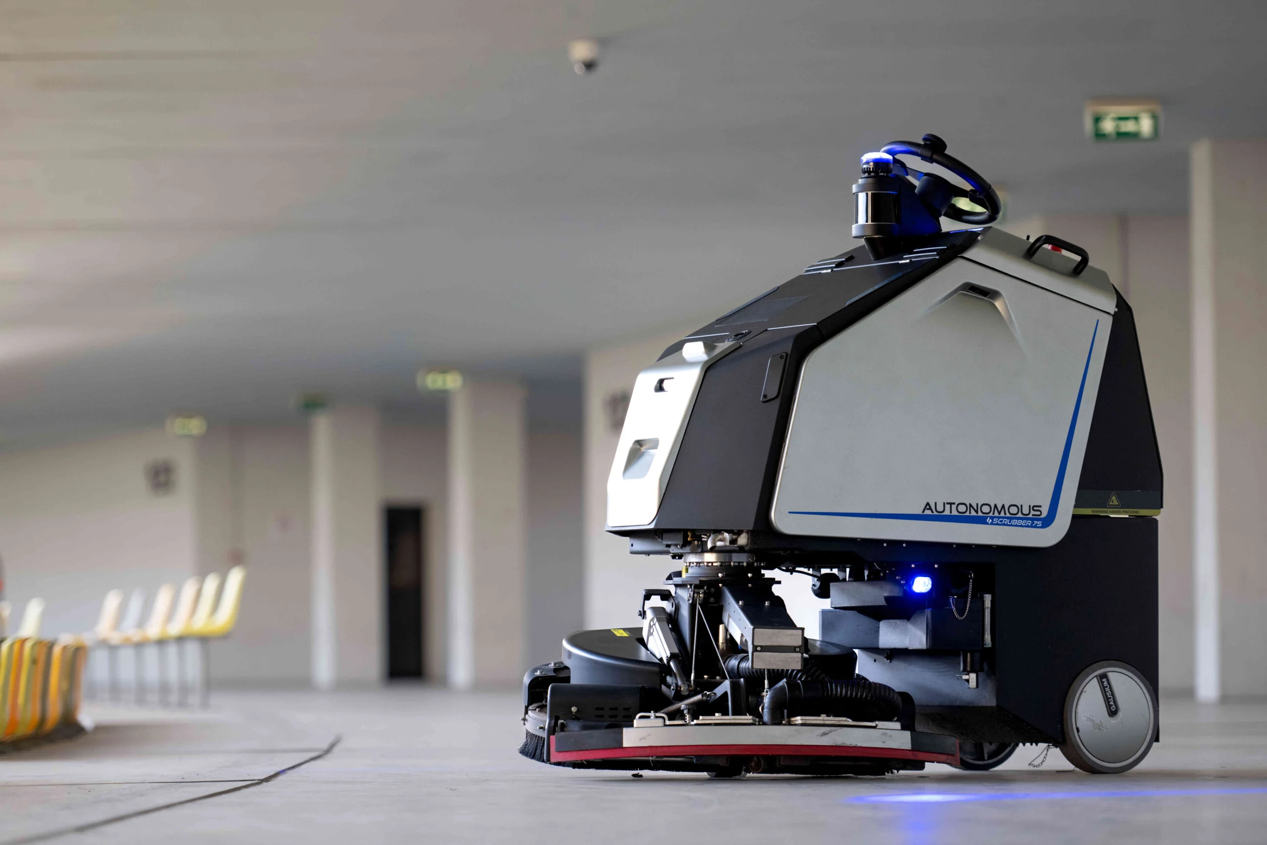 Scrubber 75, robotic floor scrubber