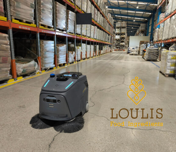 2,500㎡ a Day, 60% Faster: Gausium Beetle Transforms Warehouse Cleaning at Loulis Food Ingredients