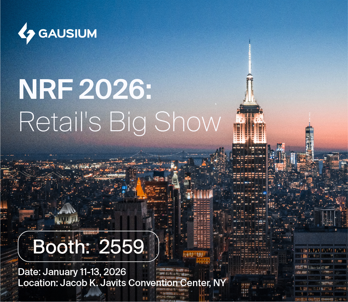 NRF 2026: Retail's Big Show - Gausium