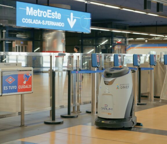 Keeping Europe’s Busiest Corridors Spotless: Madrid Metro Deployed Gausium Scrubber 50 Across Its Station Network