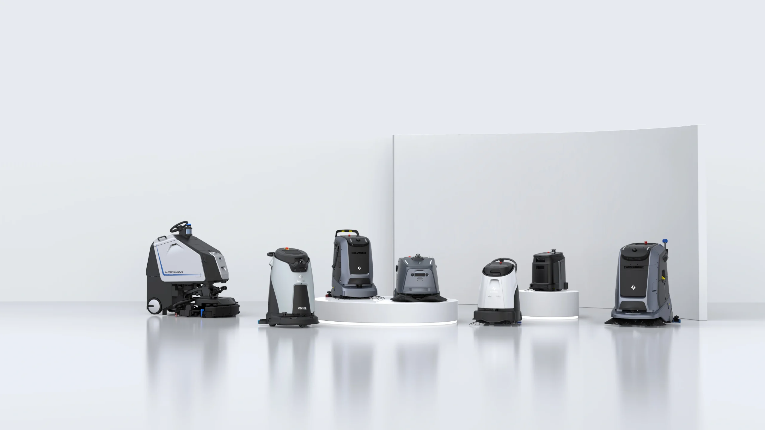 Commercial Cleaning Robots for Facility Services, Gausium