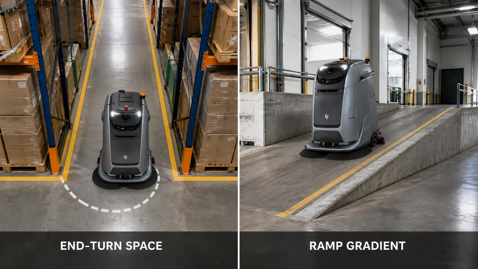 Choose Cleaning Robots for Very Large Facilities: Four Factors That Set the Machine Count