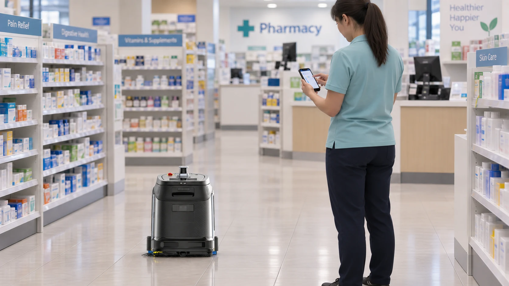How to Roll Out Cleaning Robots Across a Pharmacy Chain