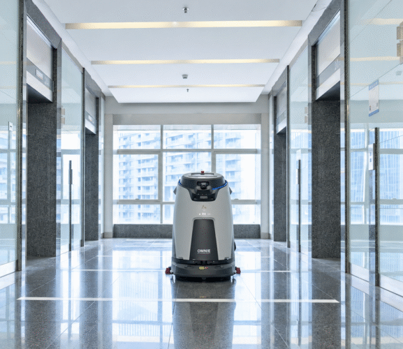 25,000 m² Across Two Industrial Parks: Gausium Robots Take On Daily Floor Cleaning at TianAn Cyber Park, Shenzhen