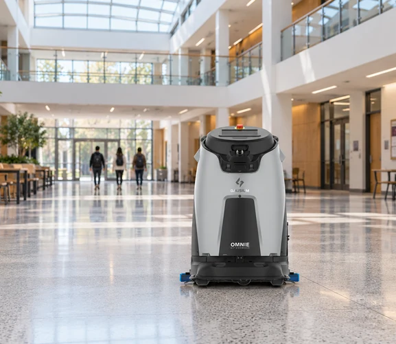 Reinigungsroboter für öffentliche Gebäude: Die Lösung am Betrieb ausrichten